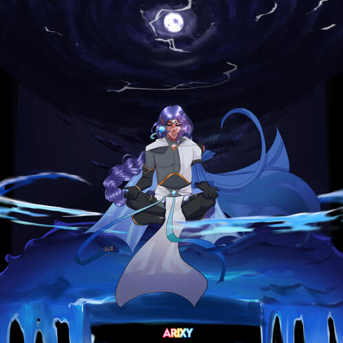 Original artwork of my original character Talphrin.